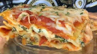 Delicious Spinach Lasagna Recipe [upl. by Eikcin]