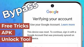 2024 Tested How to Bypass Google Account on Samsung  Free Tricks APK Unlock Tool [upl. by Lyontine59]