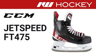 CCM JetSpeed FT475 Skate Review [upl. by Sidky]