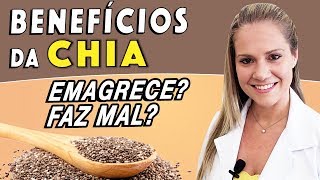 Benefícios da CHIA  Como Usar Emagrece Faz Mal DICAS e CUIDADOS [upl. by Clementius328]