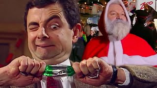 SANTA Beany  Christmas Special  Mr Bean Full Episodes  Mr Bean Official [upl. by Ahseinek54]