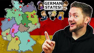 Every GERMAN State Explained Pronunciation amp Bundesländer [upl. by Zildjian817]