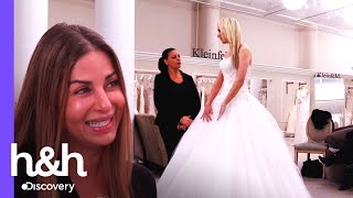 Noiva leva um vestido por causa da ajuda da estilista Pnina Tornai  O Vestido Ideal  HampH Brasil [upl. by Lowenstein]