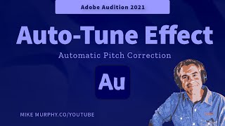 Adobe Audition AutoTune Effect Automatic Pitch Correction [upl. by Sall463]