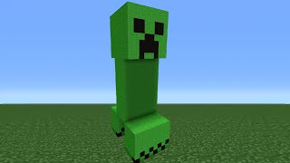 Minecraft Tutorial How To Make A Creeper Plain [upl. by Rutherfurd595]