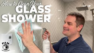 HOW TO KEEP GLASS SHOWERS CLEAN  QUICK amp EASY [upl. by Meesak]