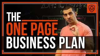 How to Write a One Page Business Plan [upl. by The]