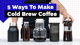 How To Make Cold Brew Coffee At Home [upl. by Nagram553]