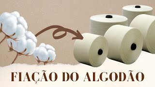 Como é feita a Fiação do Algodão [upl. by Aicemak389]