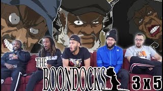 The Boondocks 3 x 5 Reaction quotStinkmeaner 3 The Hateocracyquot [upl. by Nahtnoj890]