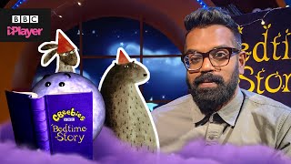 Bedtime Stories  Romesh Ranganathan reads I Want My Hat Back  CBeebies [upl. by Aneekat]