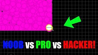 NOOB vs PRO vs HACKER vs TROLL in AGARIO MOBILE RUSH MODE [upl. by Im]