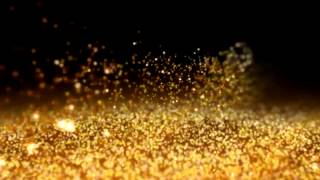 FREE HD Gold Background Glitter Gold Dust Download Stock Footage [upl. by Amaris]