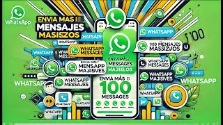 COMO ENVIAR MENSAJES MASIVOS POR WHATSAPP 100 [upl. by Alat418]