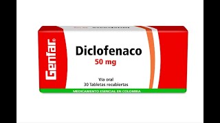 Diclofenaco ¿Para Que Sirve Indicaciones Y Contraindicaciones [upl. by Aissac]