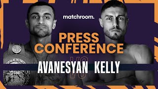 David Avanesyan vs Josh Kelly amp undercard press conference [upl. by Anat669]