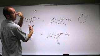 Cyclohexane Ring Systems  Cis or Trans Isomer 001 [upl. by Ohcamac460]