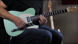 Fender American Performer Telecaster Hum surf green [upl. by Jarid]