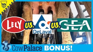 Lely vs DeLaval vs GEA Milking ROBOTS  Whats the Difference  BOCP  BONUS EPISODE [upl. by Arual]