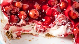 Easy No Bake Cherry Delight [upl. by Nikolaos]