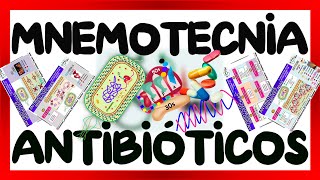 ANTIBIÓTICOS MECANISMO DE ACCIÓN  MNEMOTECNIA ANTIBIÓTICOS  GuiaMed [upl. by Eveneg873]