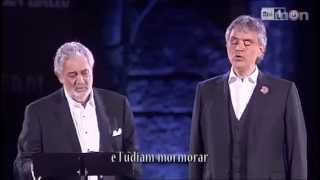 Placido Domingo amp Andrea Bocelli  Pearl Fishers duet [upl. by Eicyak]