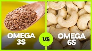 Is OMEGA3 VS OMEGA6 Ratio IMPORTANT  top vegan sources Dr Brooke Goldner [upl. by Noemad903]