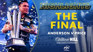 PRICE RULES THE WORLD  Final Highlights  202021 William Hill World Darts Championship [upl. by Zoe]