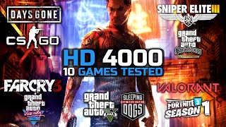 Intel HD Graphics 4000 In 2022  10 Games Tested [upl. by Worth]