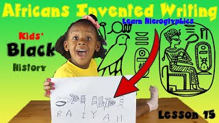 The History of Writing for Kids [upl. by Devonna494]