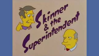 The Simpsons Skinner amp the Superintendent Theme Song [upl. by Faubert]