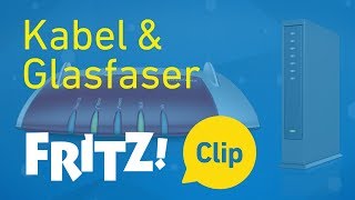 FRITZ Clip – Ins Internet per Kabel oder Glasfasermodem [upl. by Lemuela]