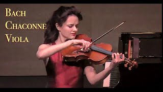 Bach Chaconne VIOLA transcription  Cristina Cordero [upl. by Flore]