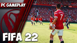 FIFA 22 Gameplay PC  1440p HD  Max Settings [upl. by Latvina]