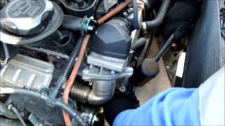 How to Replace BMW 120d E87 Water Pump on N47 Engine [upl. by Moorefield]