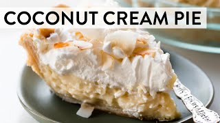 Homemade Coconut Cream Pie  Sallys Baking Recipes [upl. by Lamonica]