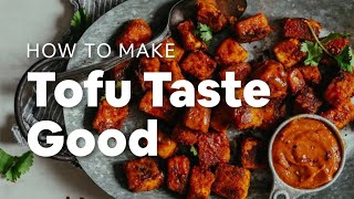 How to Make Tofu Taste Good  Minimalist Baker Recipes [upl. by Merwyn103]