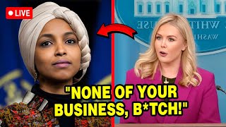 Karoline Leavitt DESTROYS Ilhan Omar on Live TV AGAIN [upl. by Tullius]