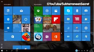 How to Use Tablet Mode in Windows 10 [upl. by Ahsikcin]