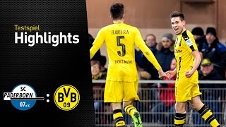 Highlights SC Paderborn 07  Borussia Dortmund 16 [upl. by Edrahc94]