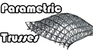 Learn revit in 5 Minutes  Parametric truss system [upl. by Yvan52]