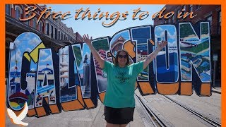 3 Free Things To Do In Galveston Island Texas [upl. by Amalee356]