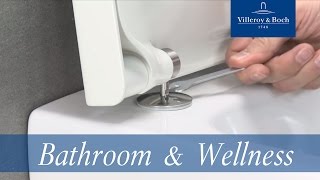 How to install  SupraFix for compact WC  Villeroy amp Boch [upl. by Jaf]