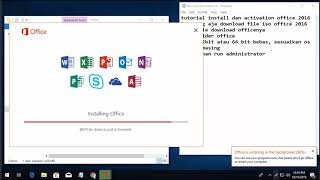 activation office 2016 [upl. by Ileak]