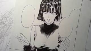 Yusuke Murata  Live Drawing 68 MISS FUBUKI [upl. by Mahtal526]