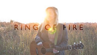 Ring of Fire  Johnny Cash cover [upl. by Eellah]