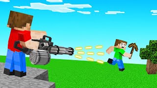 HITMEN vs SPEEDRUNNERS In MINECRAFT Guns [upl. by Trocki841]