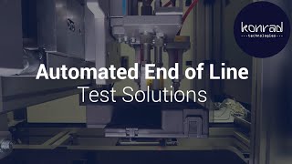 Automated EOL Test System  Konrad Technologies [upl. by Rratsal201]