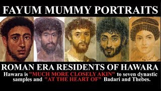 Fayum Mummy Portraits GREEKS OR EGYPTIANS [upl. by Eynenihc771]