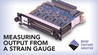 Measuring Output from a Strain Gauge [upl. by Chui]